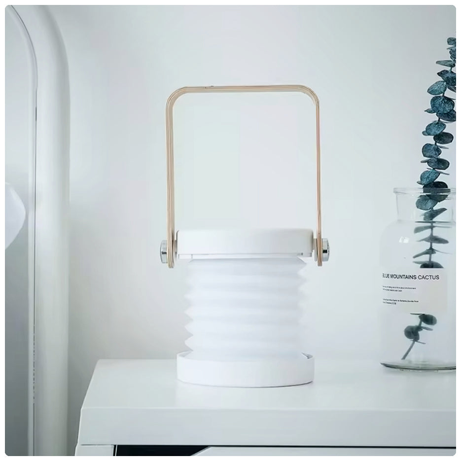 Luminária Sanfonada Portátil