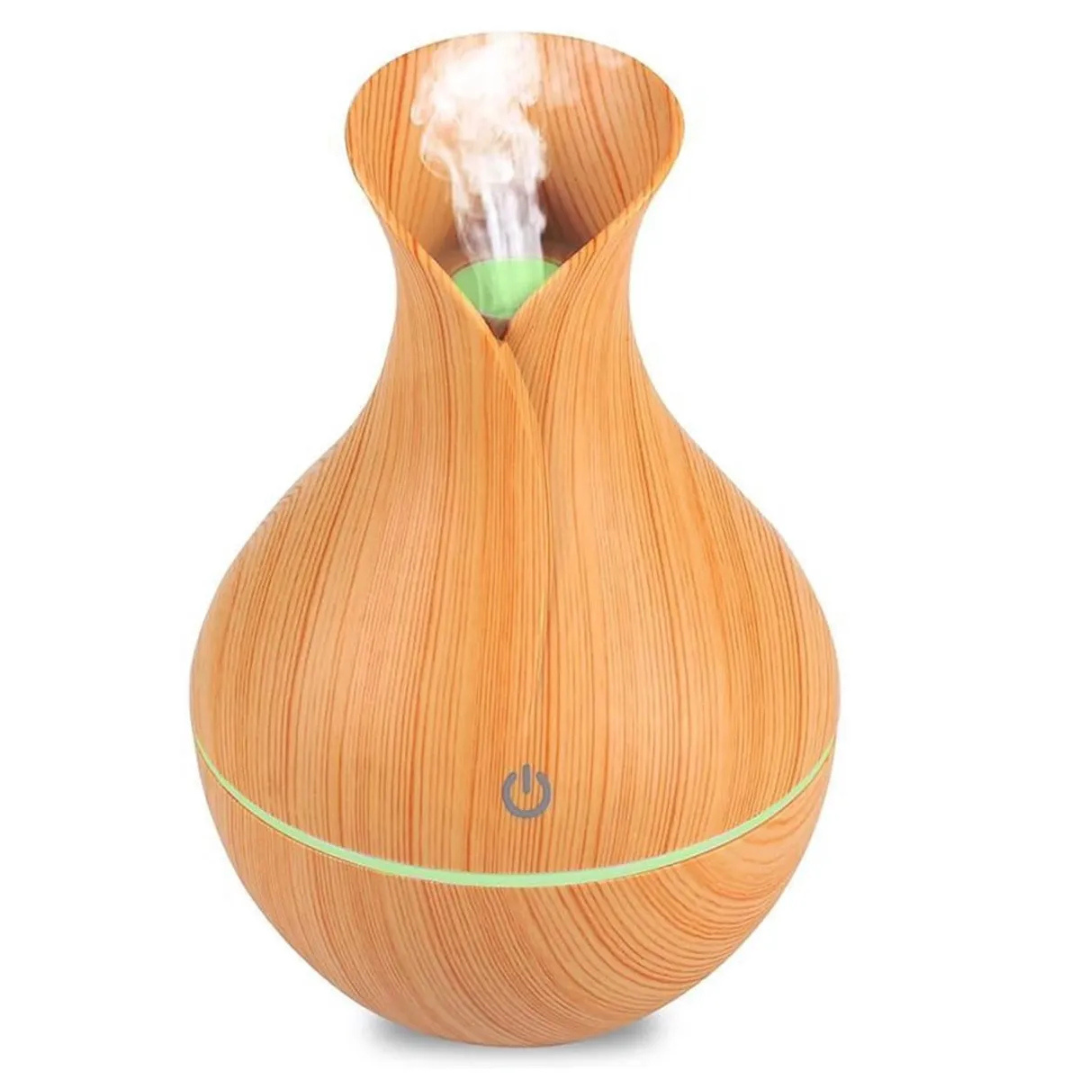 Umidificador de Ar com Difusor de Aromas LED Bivolt