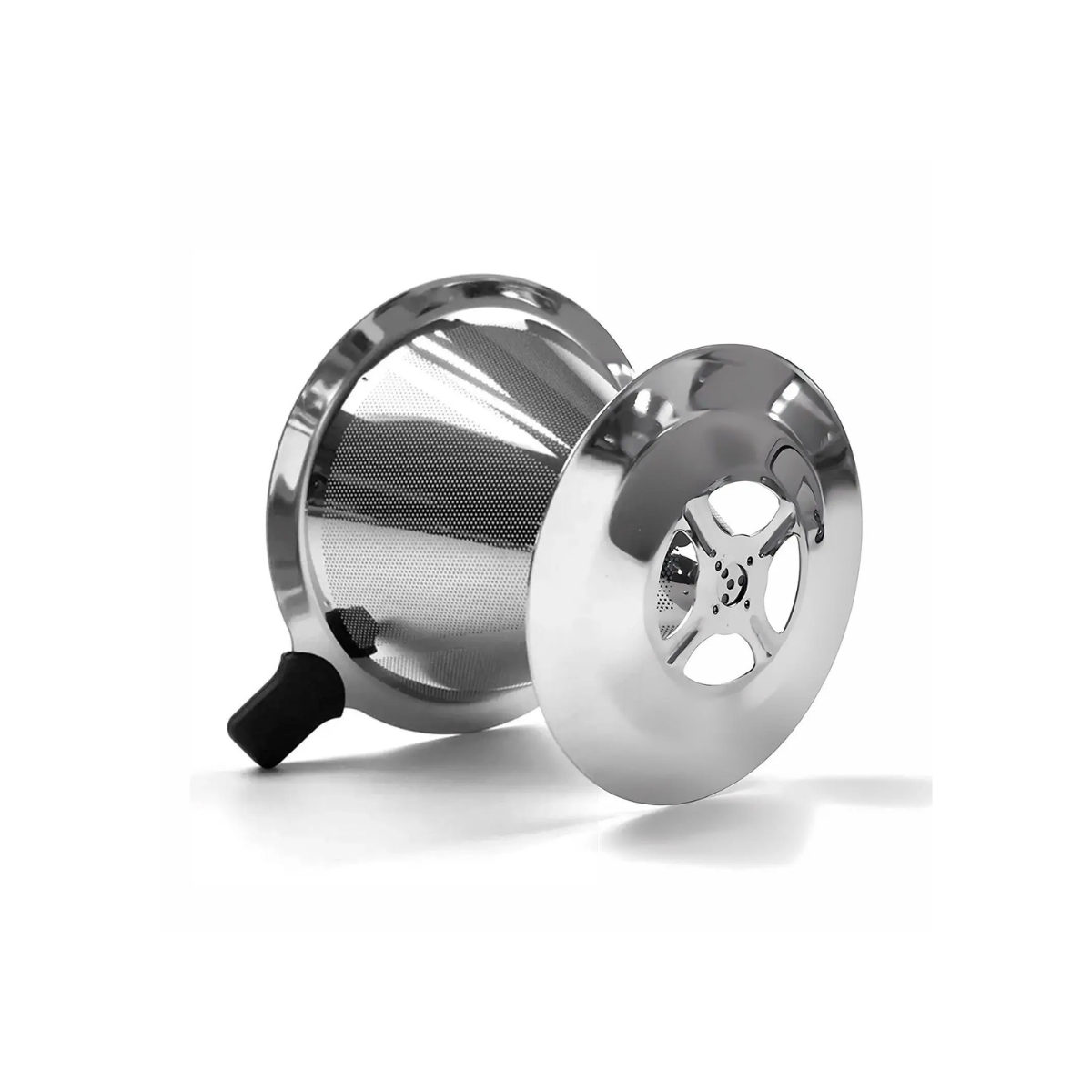 Kit Café: Jarro Garrafa Térmica 1L + Coador de Café Inox