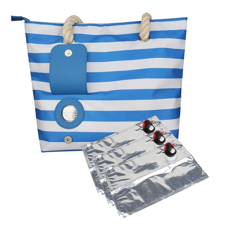 Bolsa com compartimento secreto para líquidos