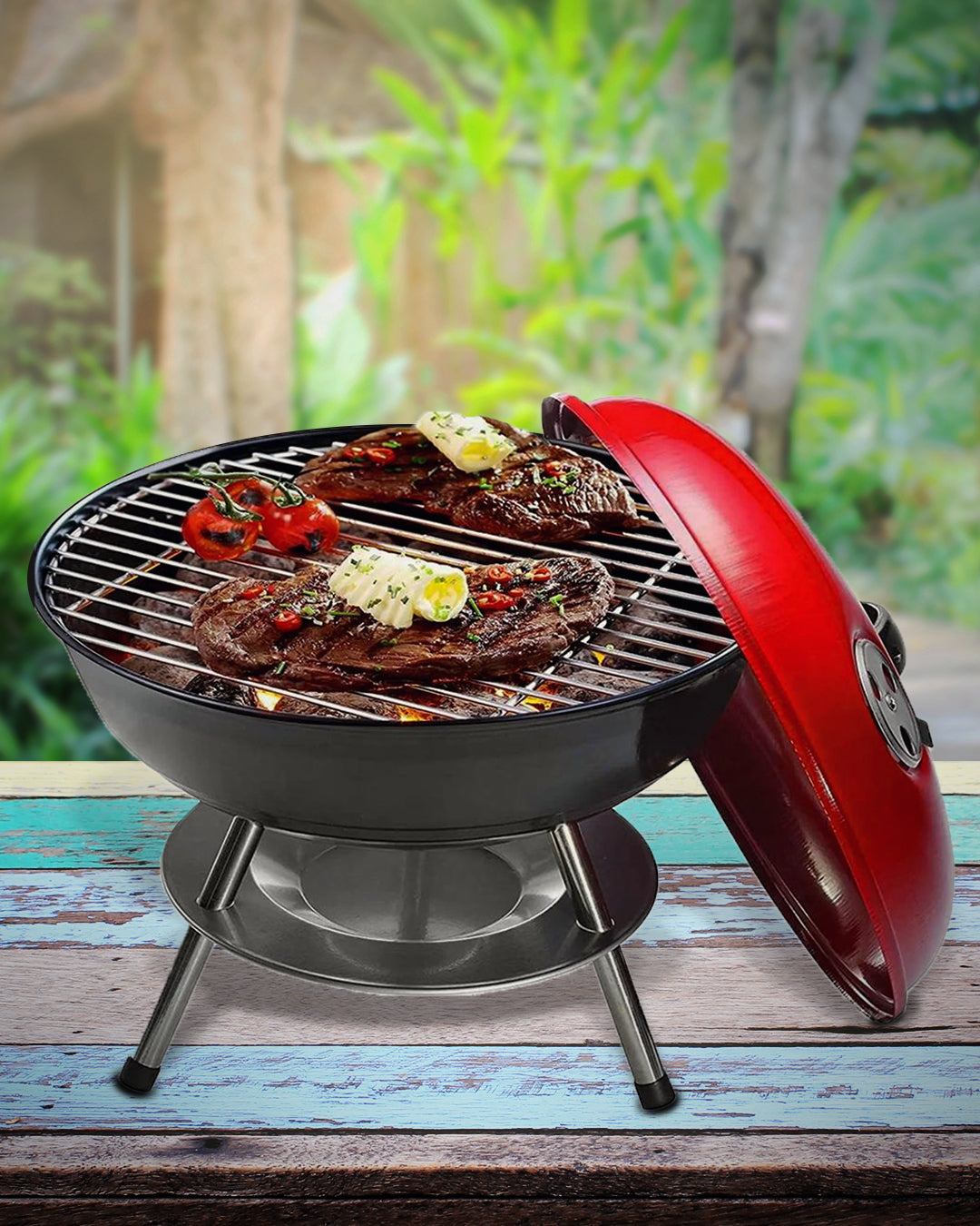 Mini Churrasqueira Bafo Carvão