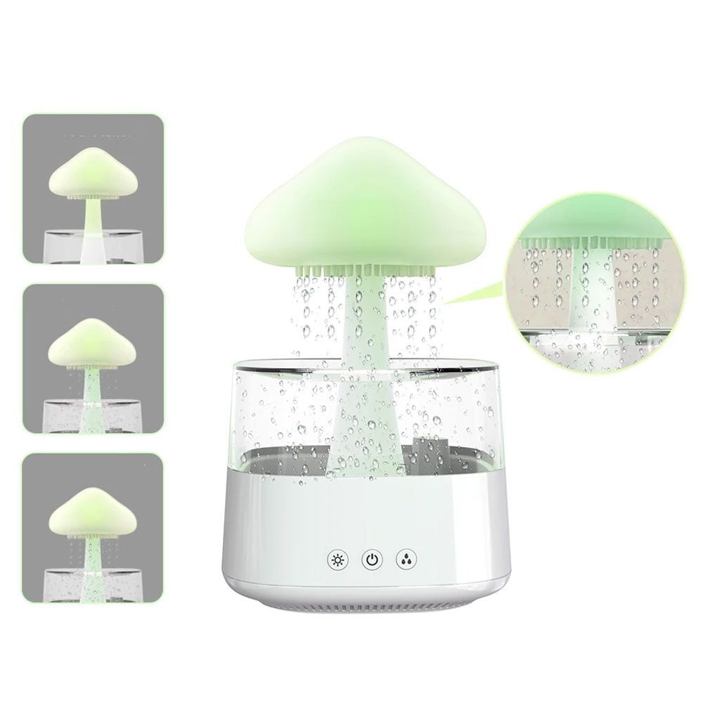 Difusor Branco Nuvem de Chuva RGB 300ml