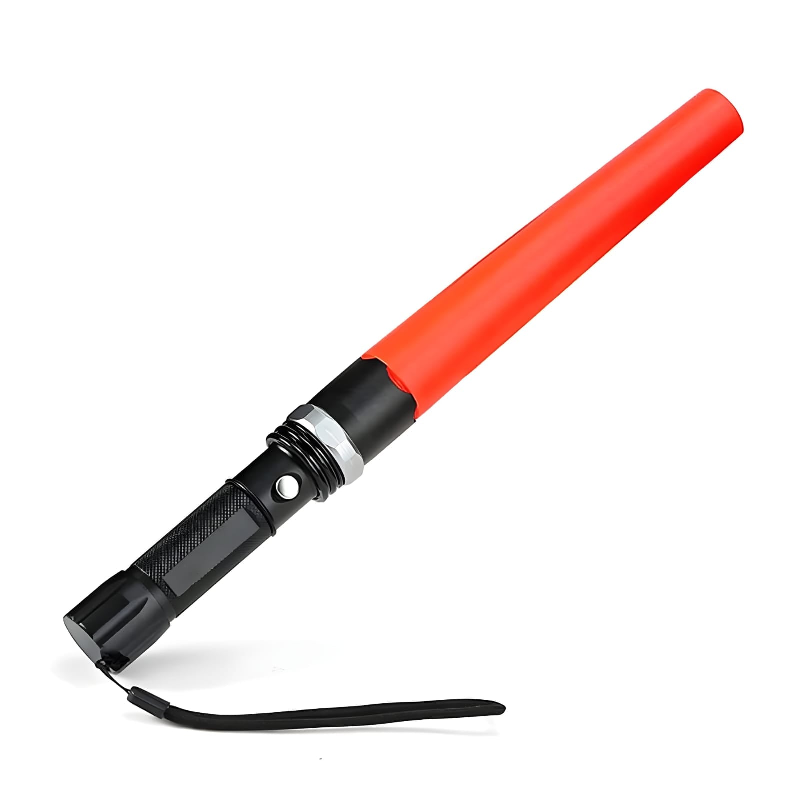 Lanterna LED com Foco Ajustável e Sinalizador