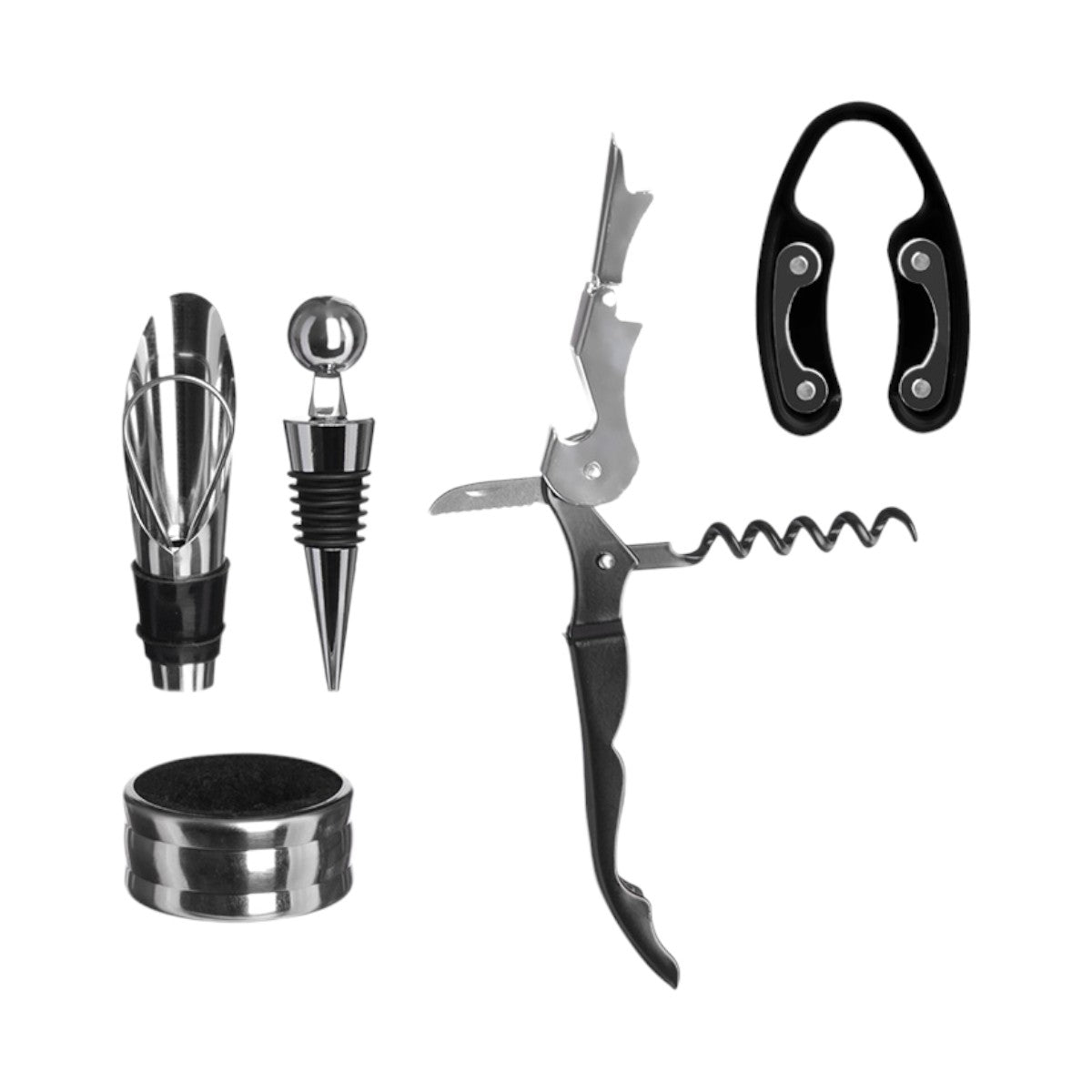 Kit Acessórios para Vinho Hauskraft Bogotá 5 Peças
