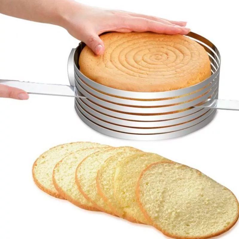 Aro Regulável Cortador Horizontal para Bolo