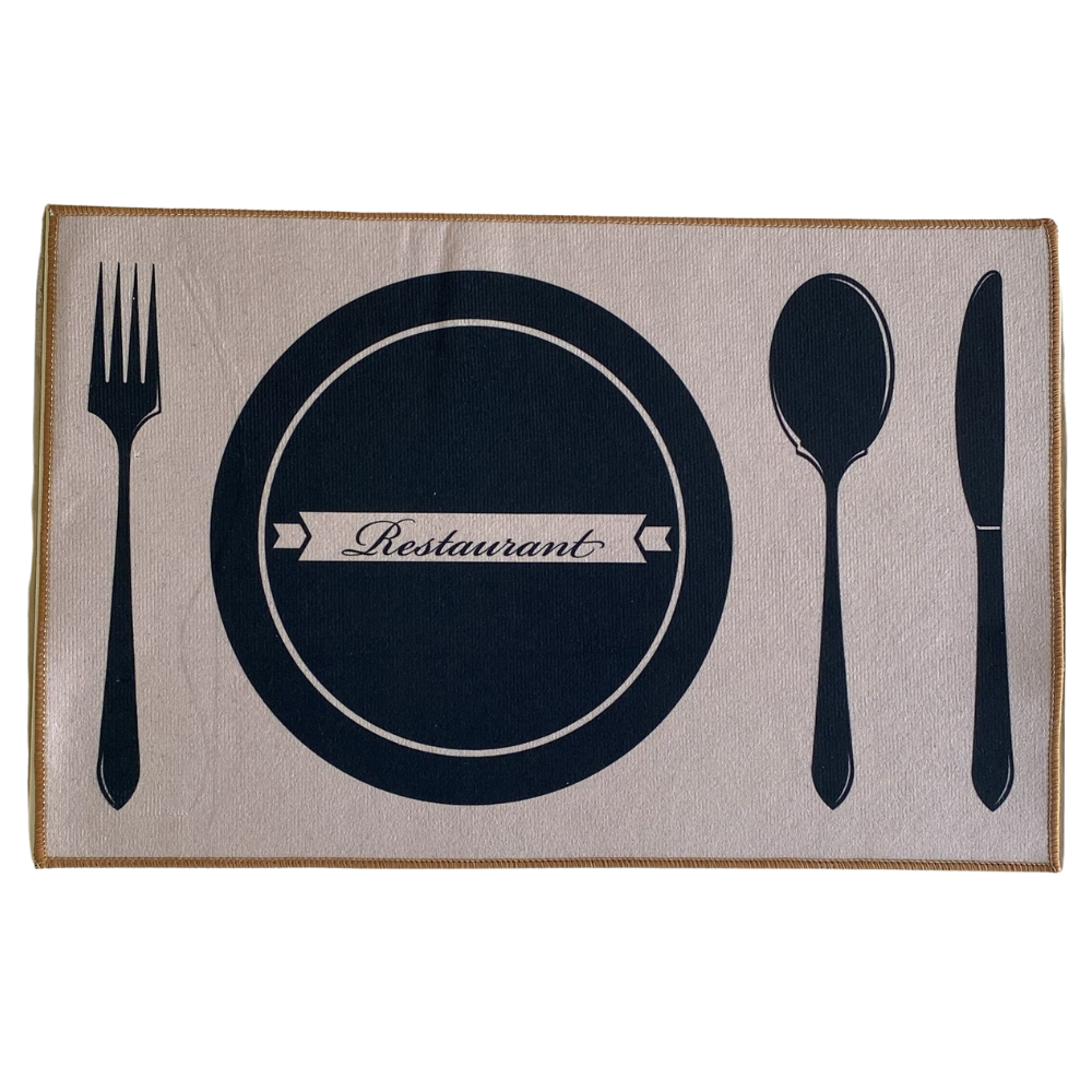 Kit Tapete e Passadeira Antiderrapante para Cozinha