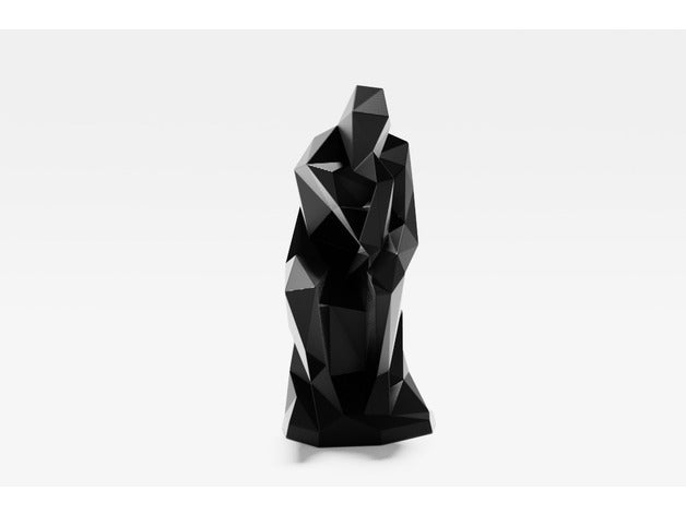 Escultura Geométrica "O Pensador"