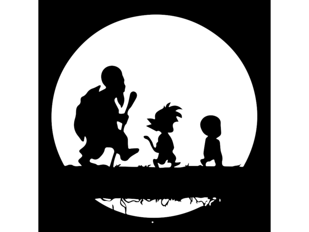 Placa Decorativa Geek Dragon Ball