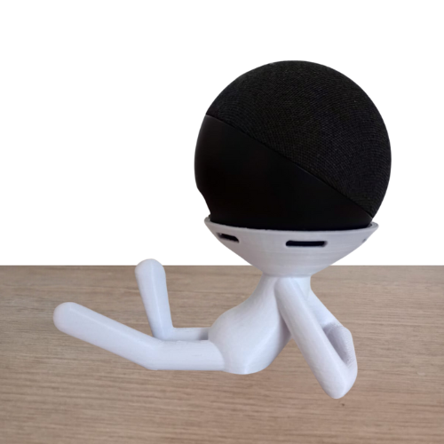 Suporte Alexa Robert Deitado | Echo Dot Geração 4 e 5