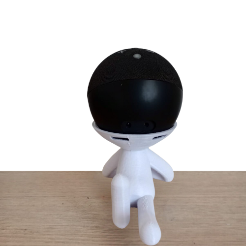 Suporte Alexa Robert Deitado | Echo Dot Geração 4 e 5