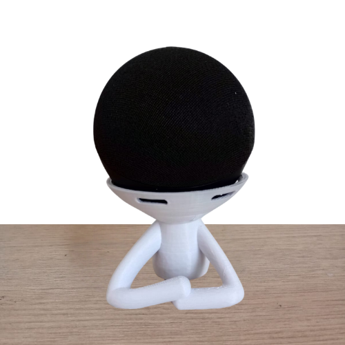 Suporte Alexa Robert Deitado | Echo Dot Geração 4 e 5