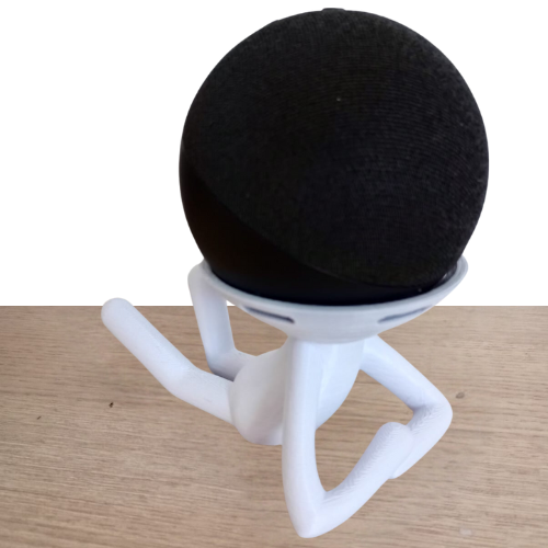 Suporte Alexa Robert Deitado | Echo Dot Geração 4 e 5