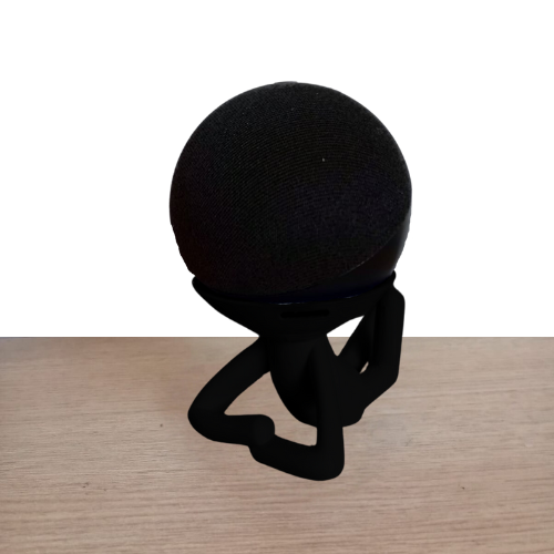 Suporte Alexa Robert Deitado | Echo Dot Geração 4 e 5