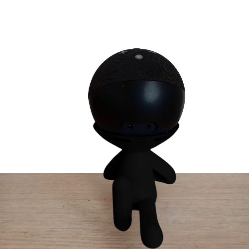 Suporte Alexa Robert Deitado | Echo Dot Geração 4 e 5