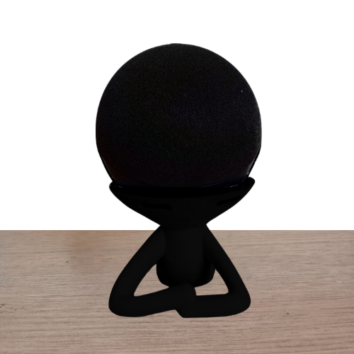 Suporte Alexa Robert Deitado | Echo Dot Geração 4 e 5