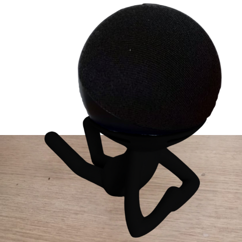 Suporte Alexa Robert Deitado | Echo Dot Geração 4 e 5