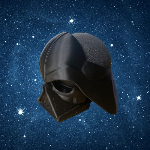 Suporte Alexa Darth Vader | Echo Dot Geração 4 e 5