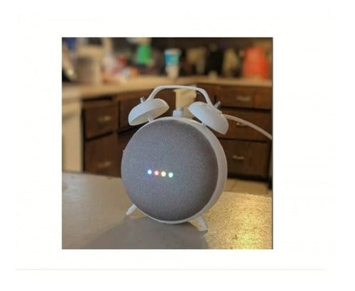 Suporte de Mesa Estilo Alarme | Google Home Mini