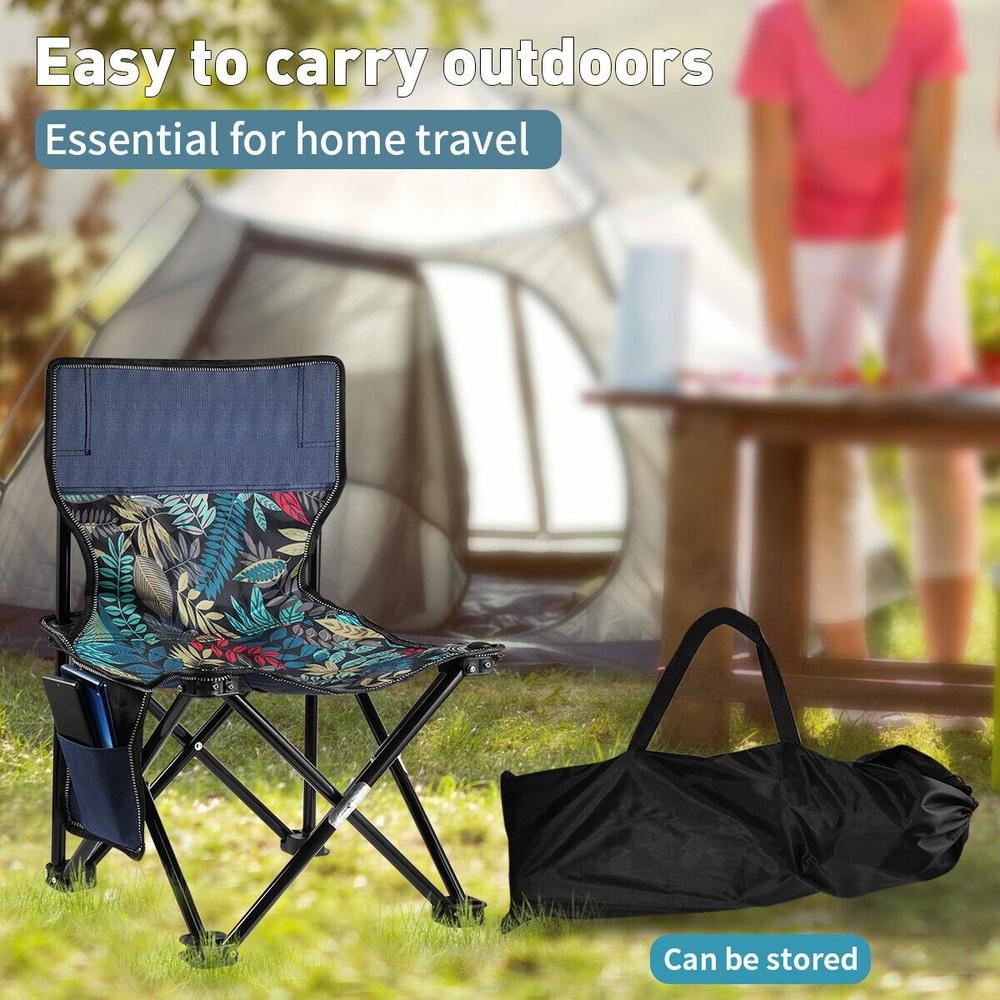 Cadeira de Pesca Dobrável com Almofada