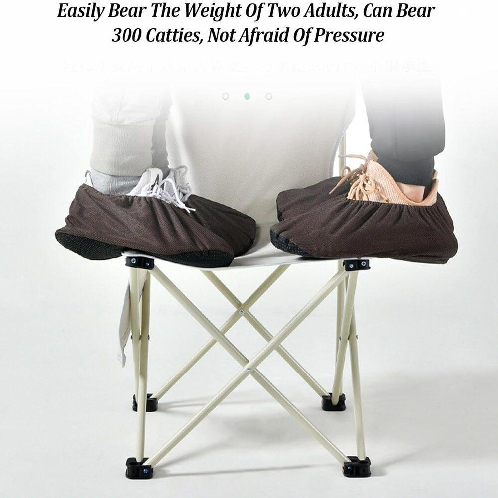 Cadeira Camping Dobrável com Bolso Lateral