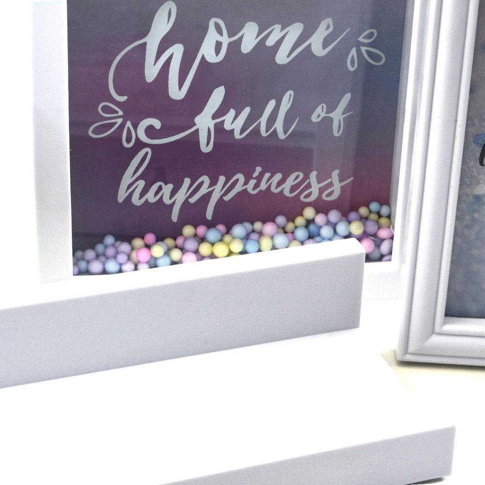 Kit Decoração | Prateleira, Espelho, Quadro e Porta Retrato