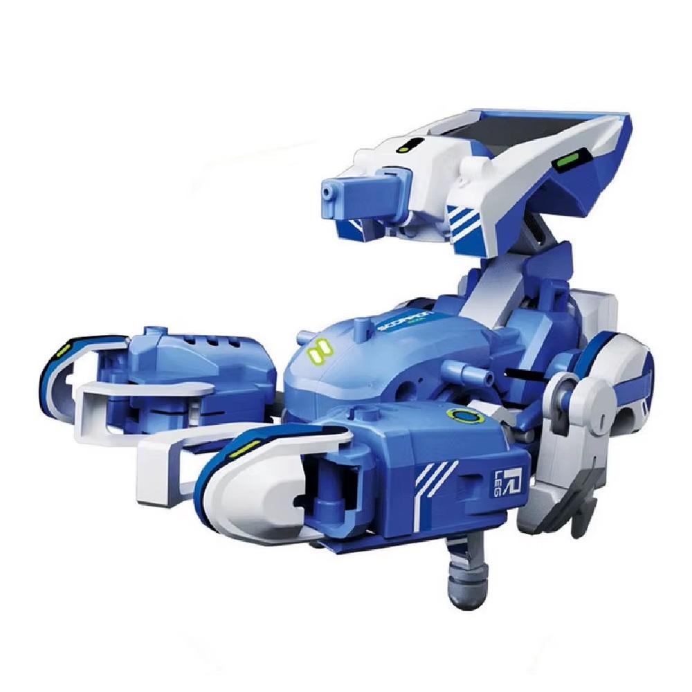 Kit Robô Solar Criativo 3 em 1 | Tanque, Caminhão e Escorpião