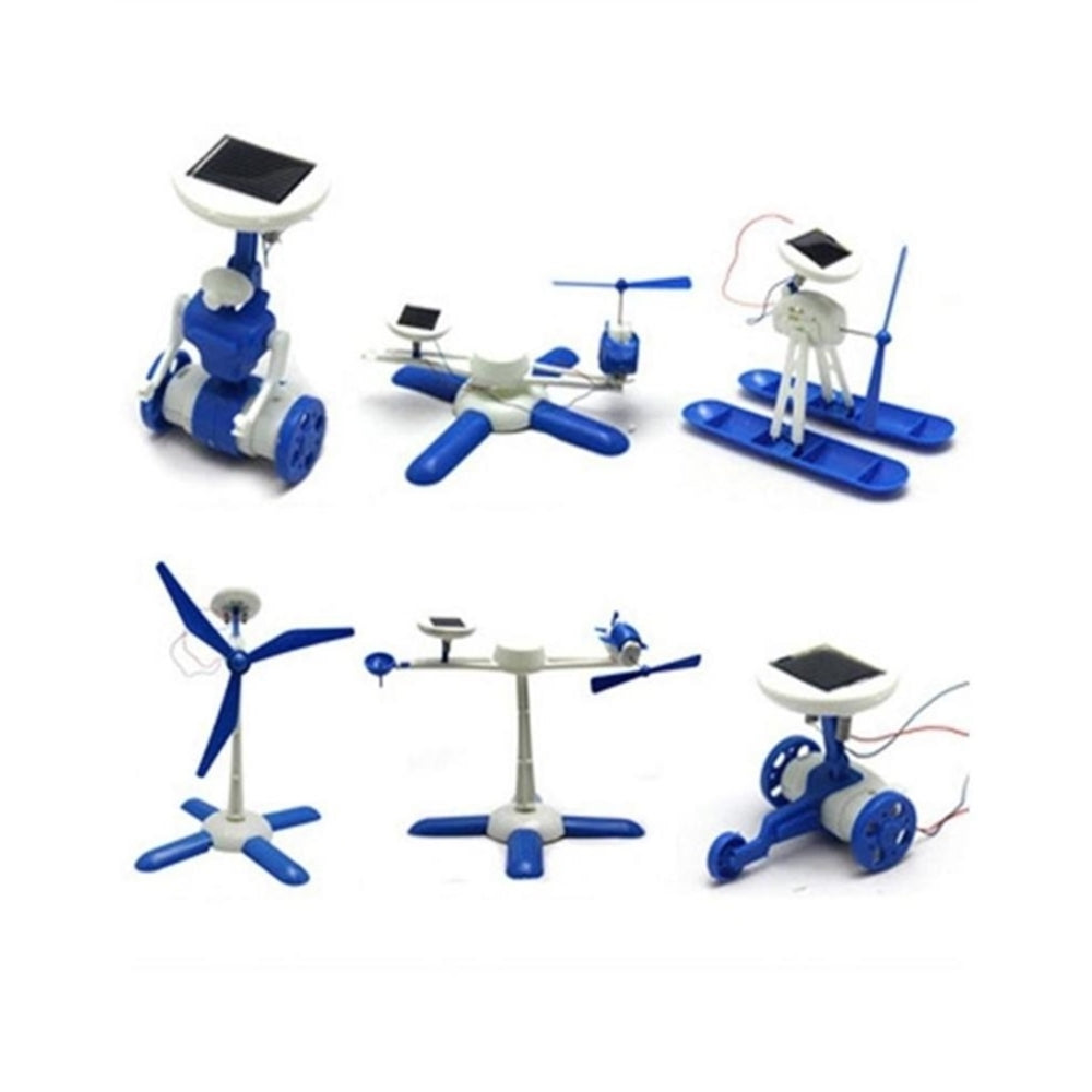 Kit Robô a Energia Solar 6 em 1
