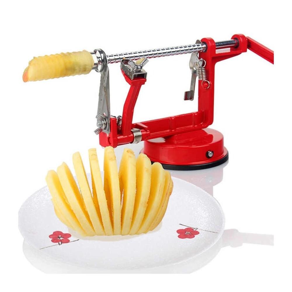 Descascadora e Fatiadora Multifuncional para Frutas e Batatas