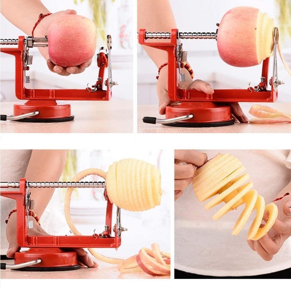 Descascadora e Fatiadora Multifuncional para Frutas e Batatas