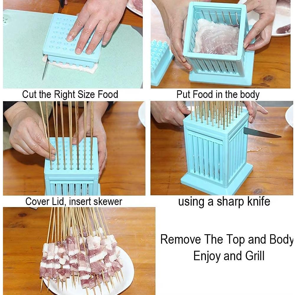 Forma de Espetinhos para Churrasco Profissional | 49 Espetinhos