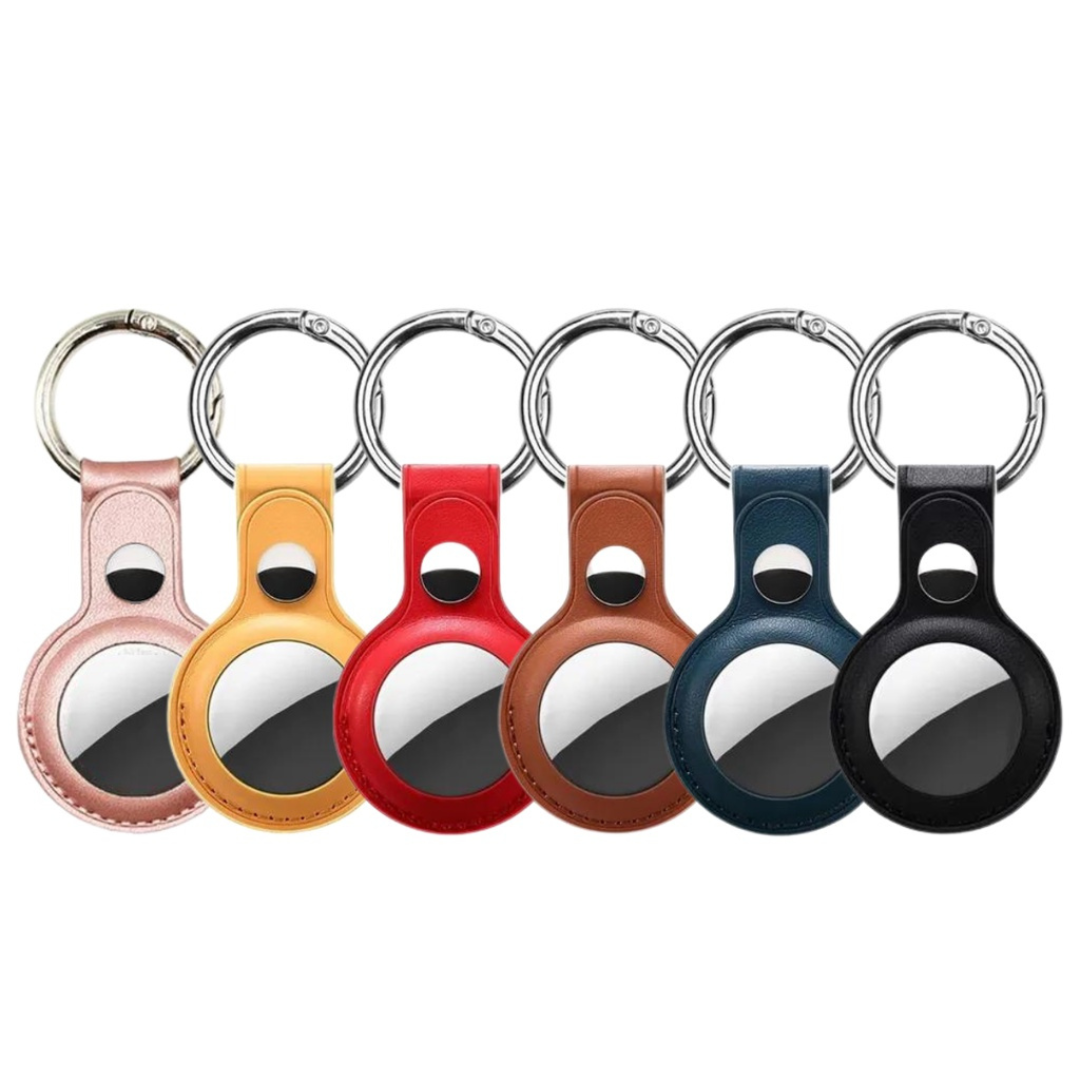 Capa de Couro Premium para AirTag