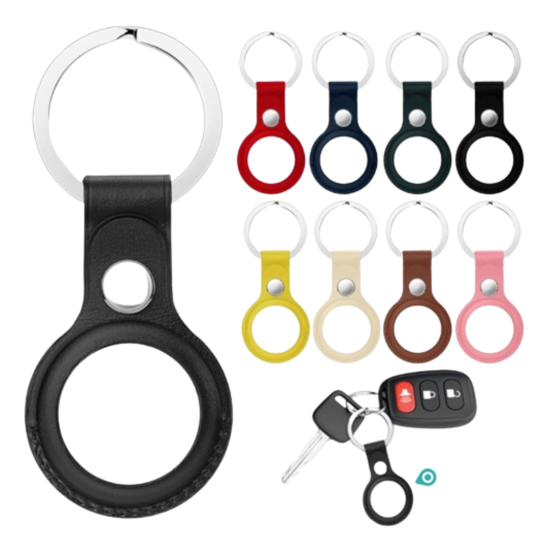 Capa de Couro Premium para AirTag