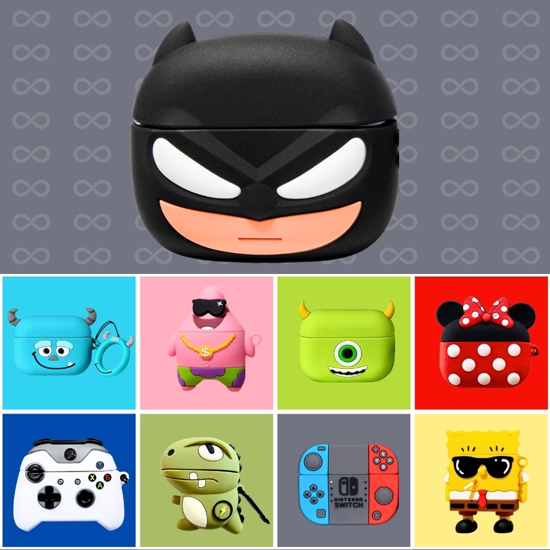 Capa AirPods 3ª Geração | Silicone Personagens