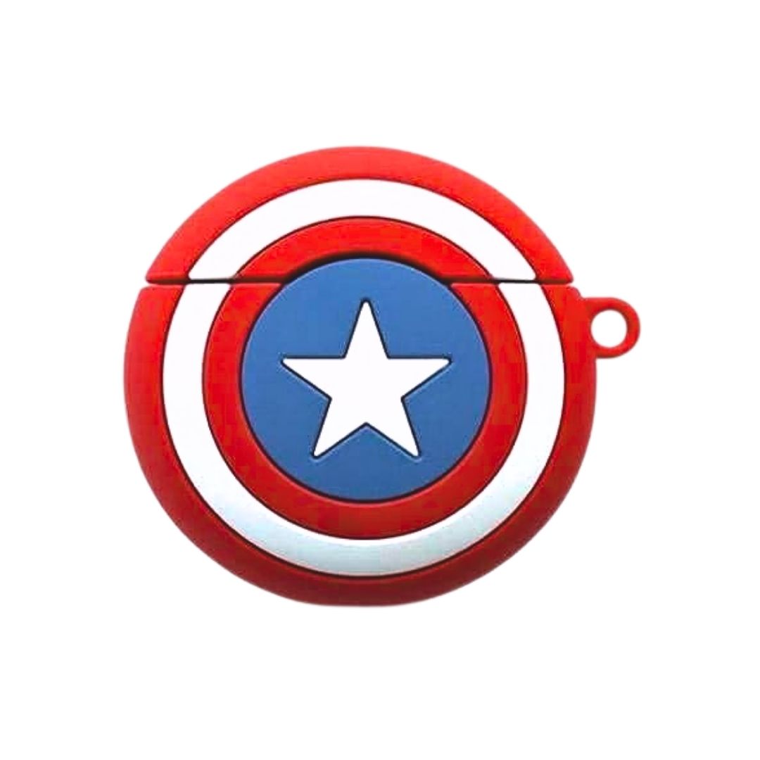 Capa AirPods 3ª Geração | Escudo do Capitão América