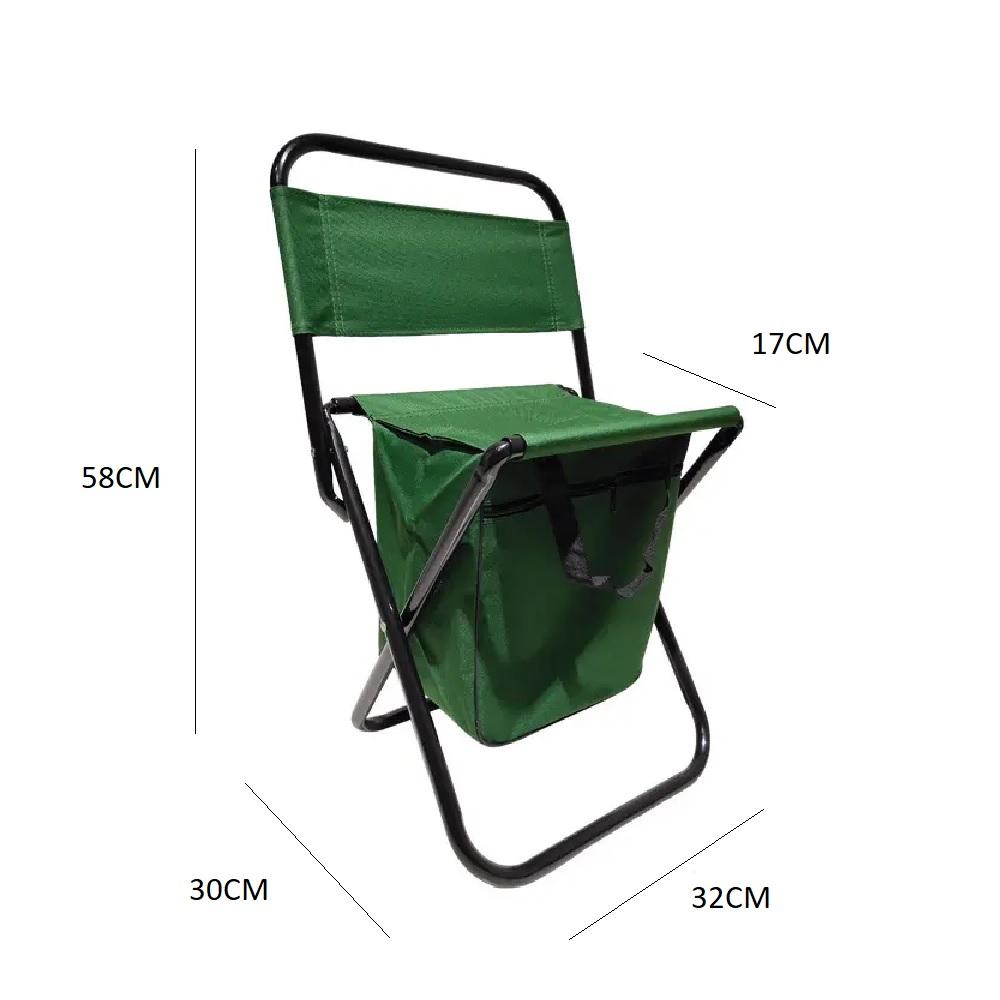 Cadeira Bolsa Dobrável | Praia e Camping