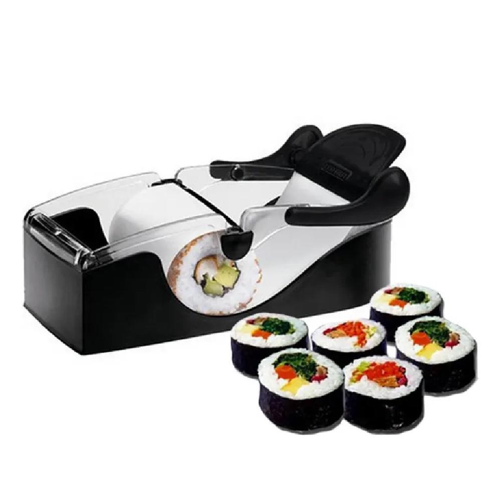 Kit Sushi em Casa - Máquina Manual para Sushi e Hot Roll