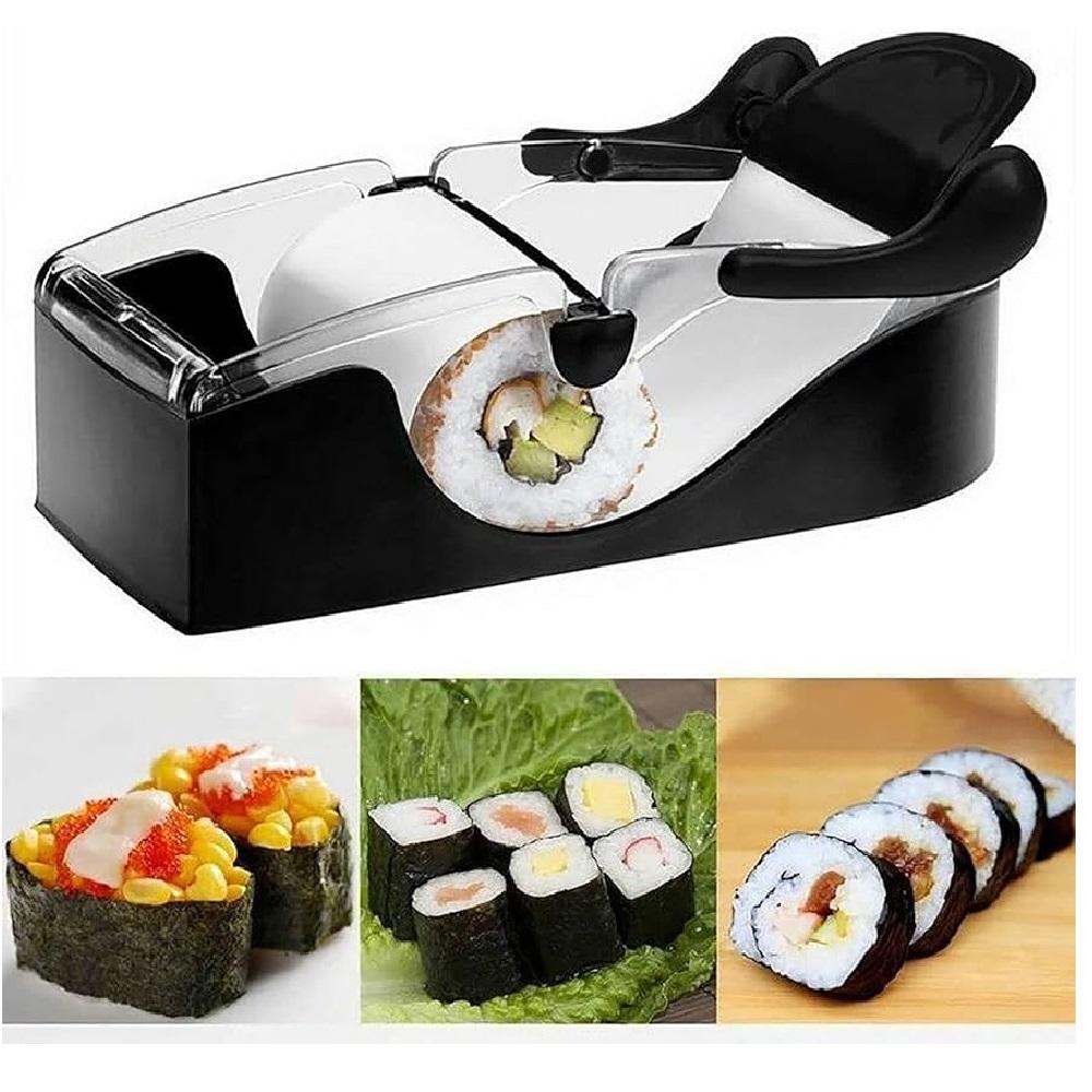 Kit Sushi em Casa - Máquina Manual para Sushi e Hot Roll