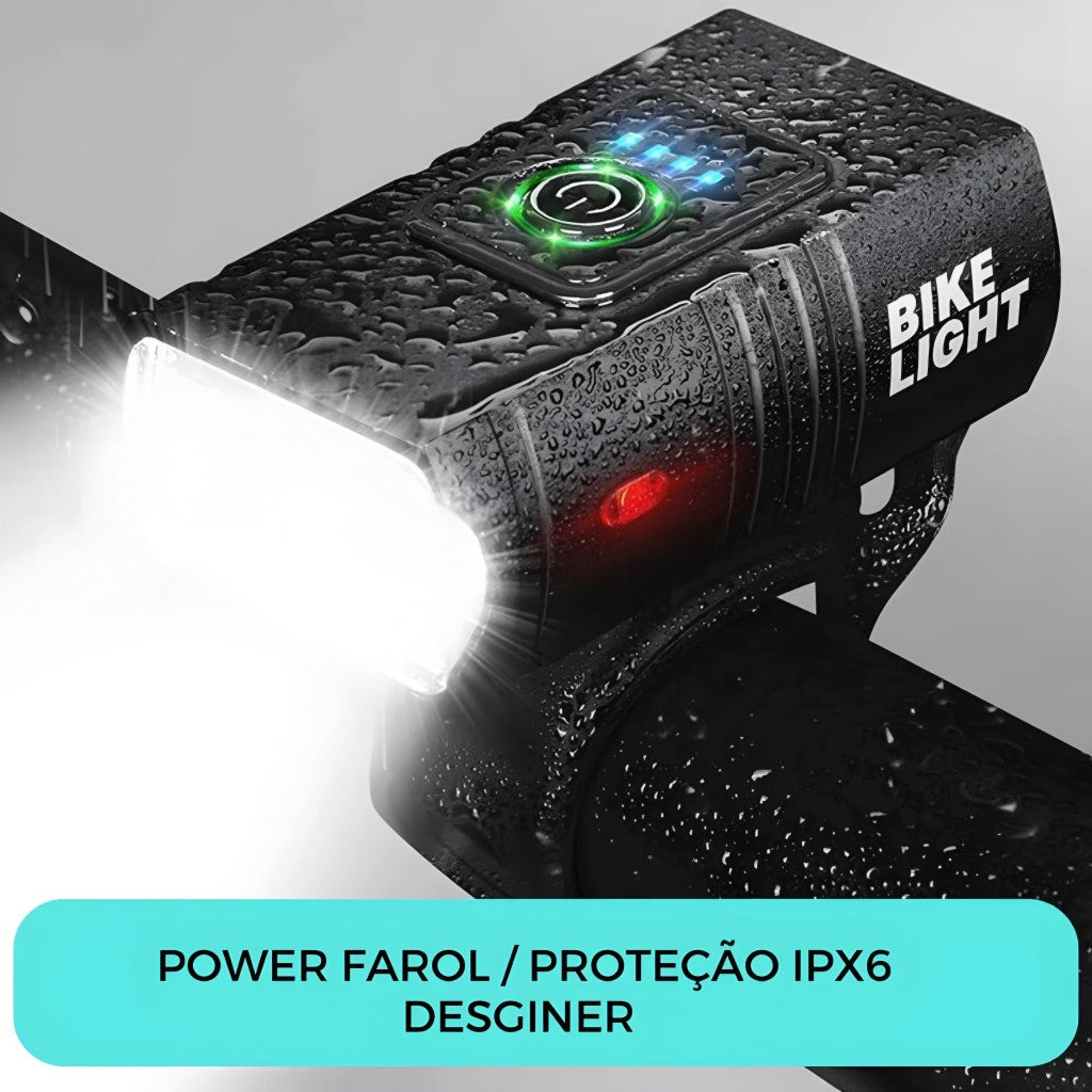 Farol para Bike LED | 800 Lumens