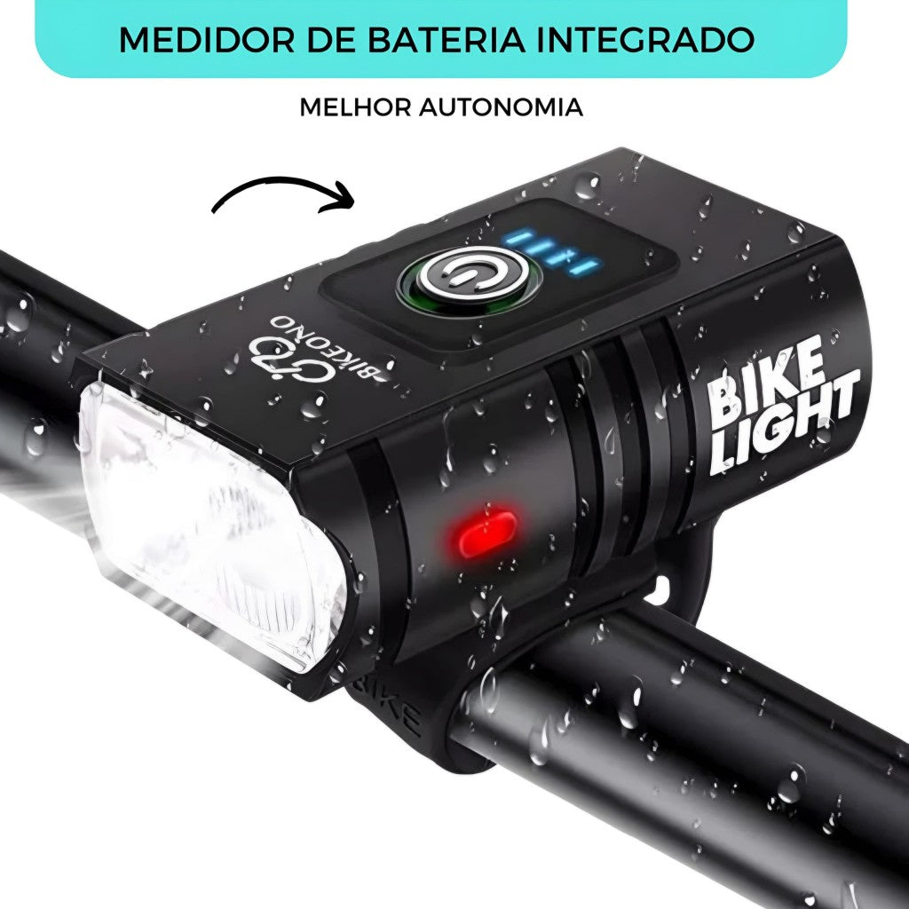 Farol para Bike LED | 800 Lumens