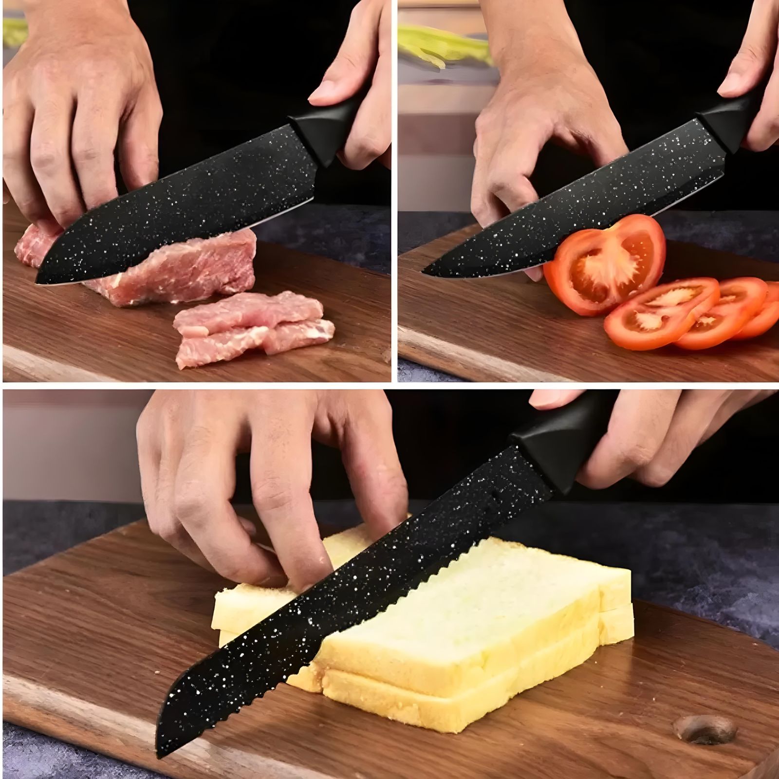 Kit Facas para Churrasco 6 Peças | B-Max