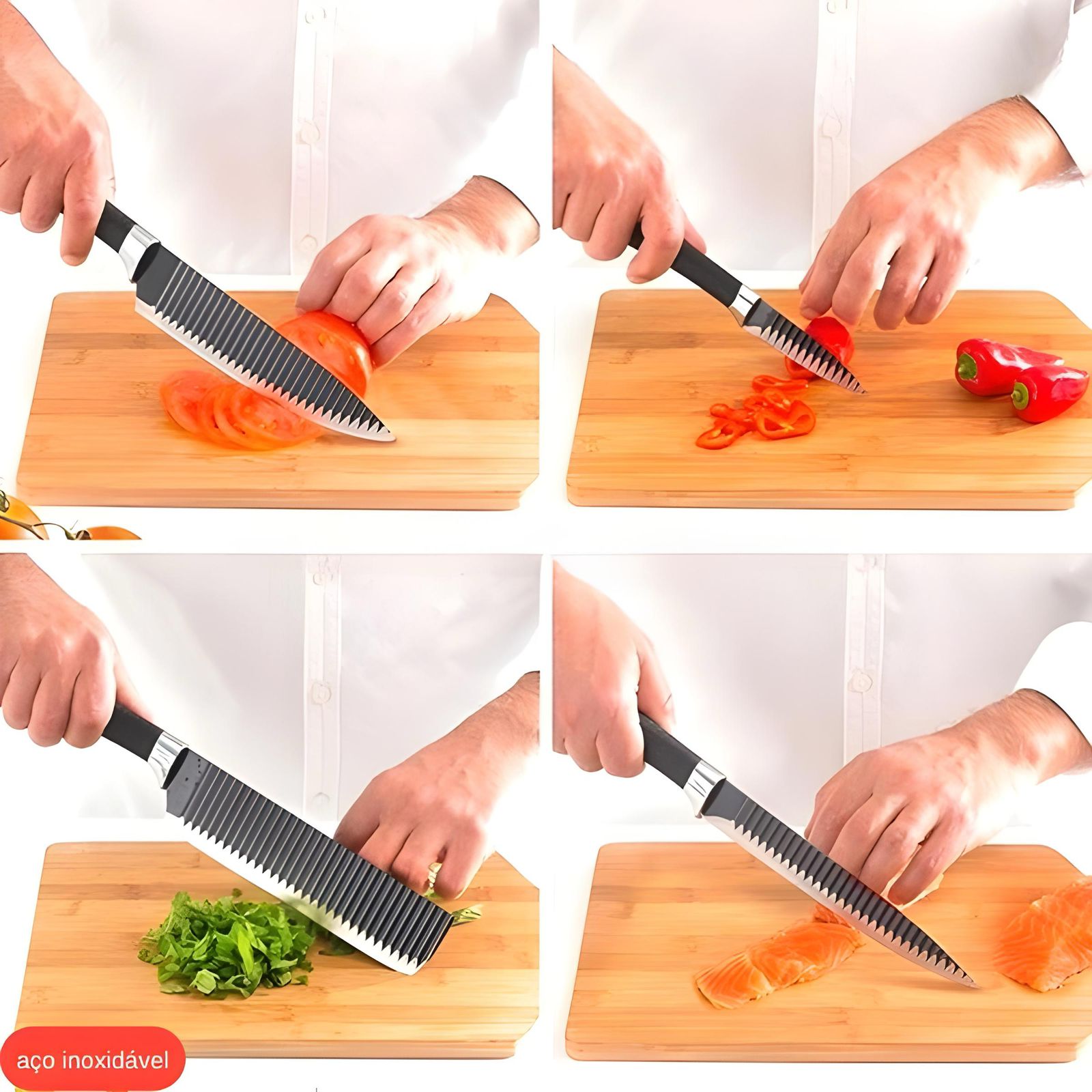 Kit Churrasco 6 Peças B-Max BM-F990