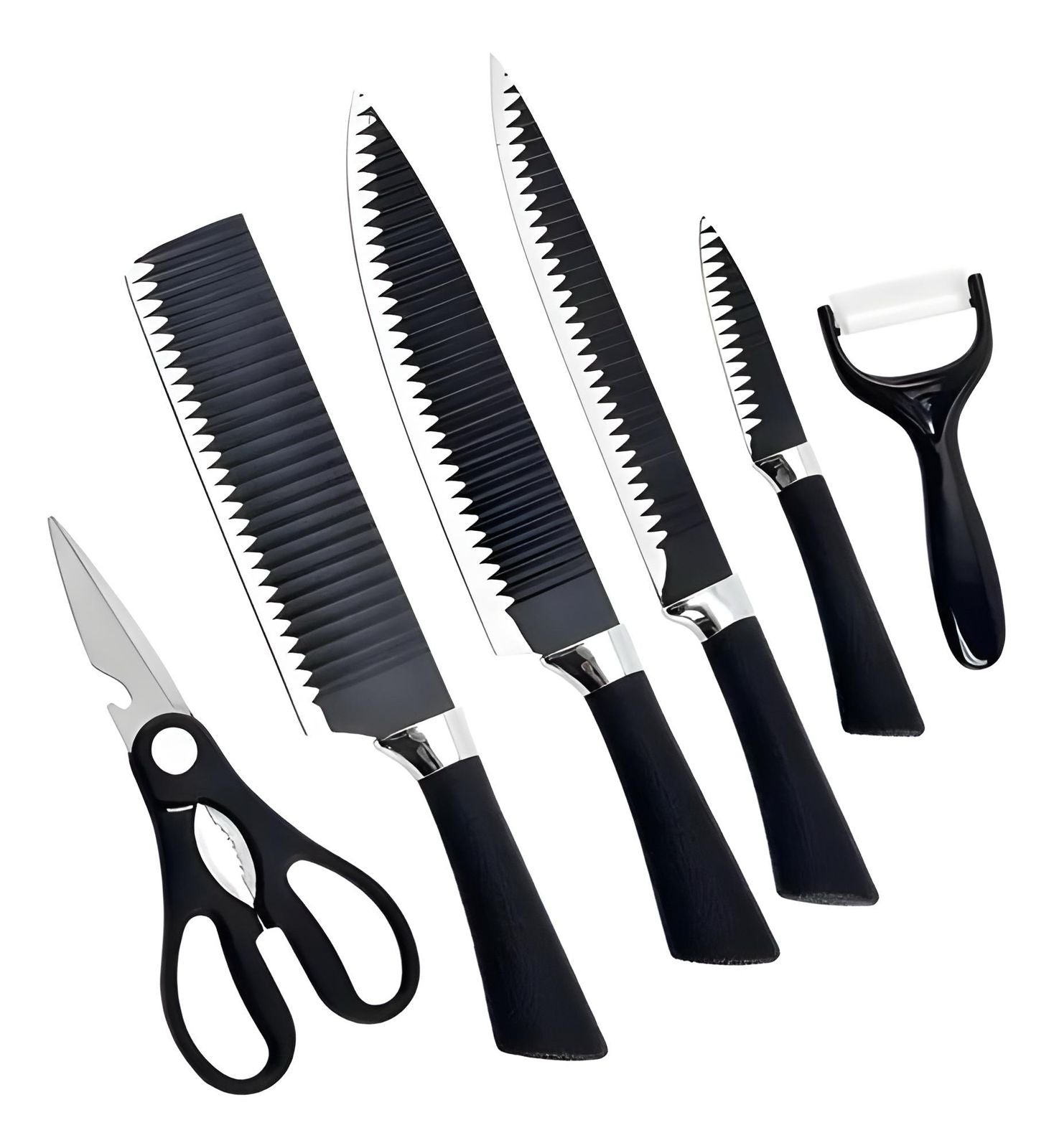 Kit Churrasco 6 Peças B-Max BM-F990