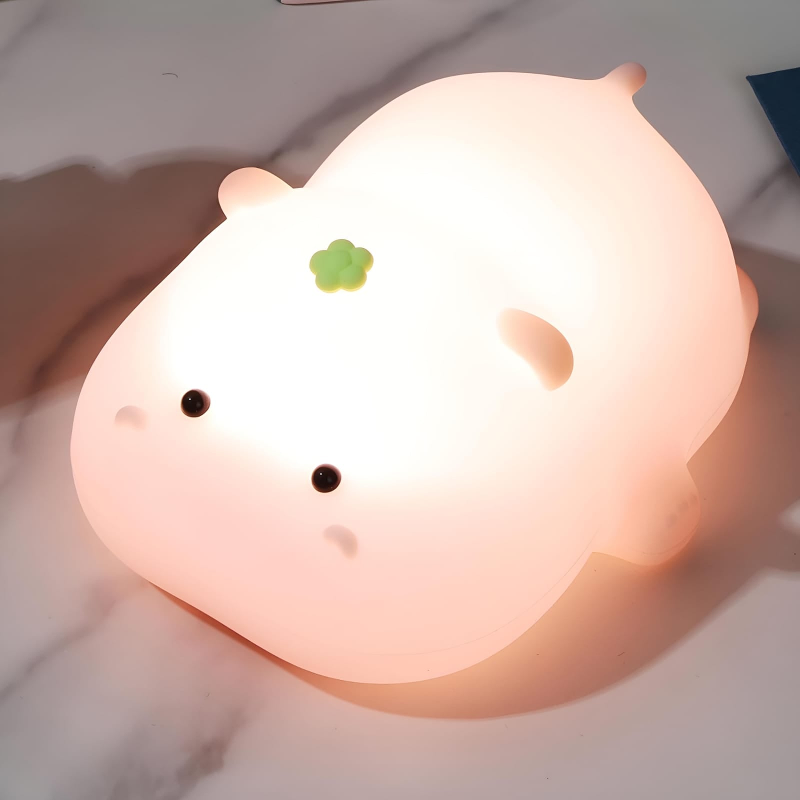 Luminária Touch LED Baby Hippo