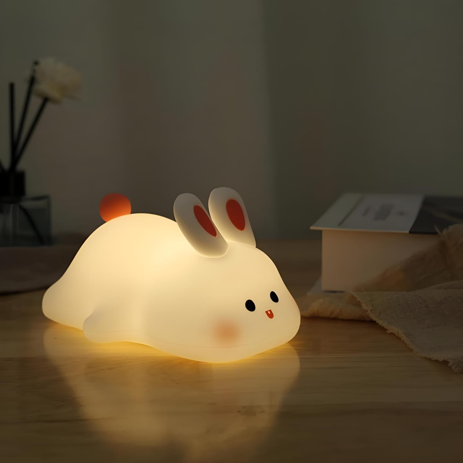 Luminária Touch Coelhinho LED