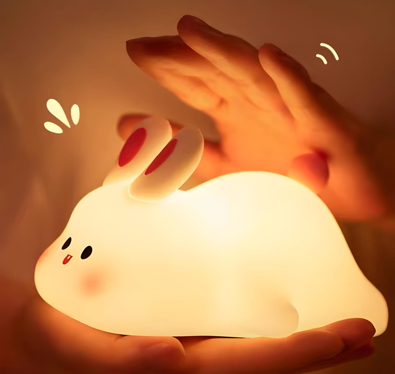 Luminária Touch Coelhinho LED