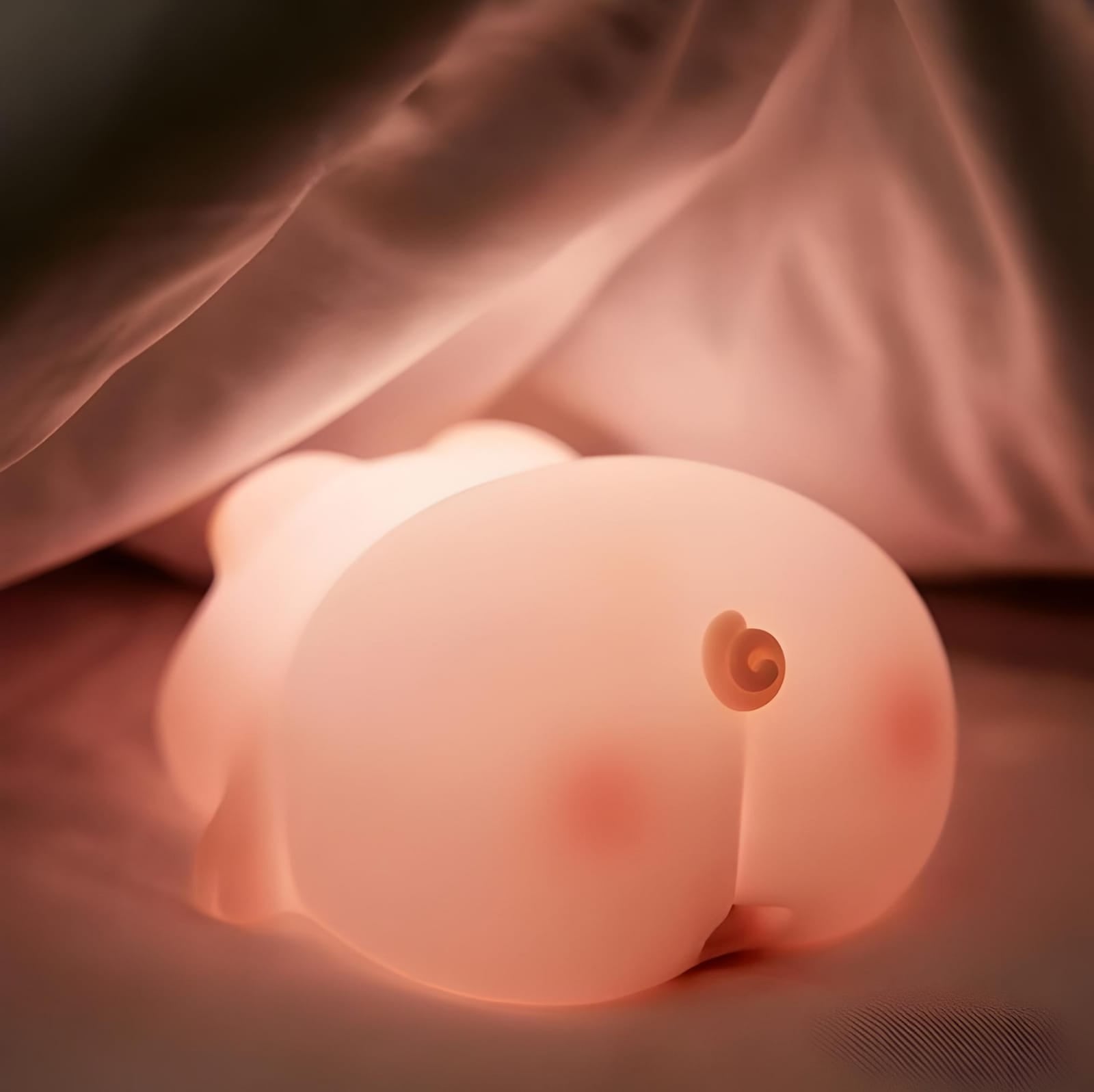 Luminária Touch Porquinho LED