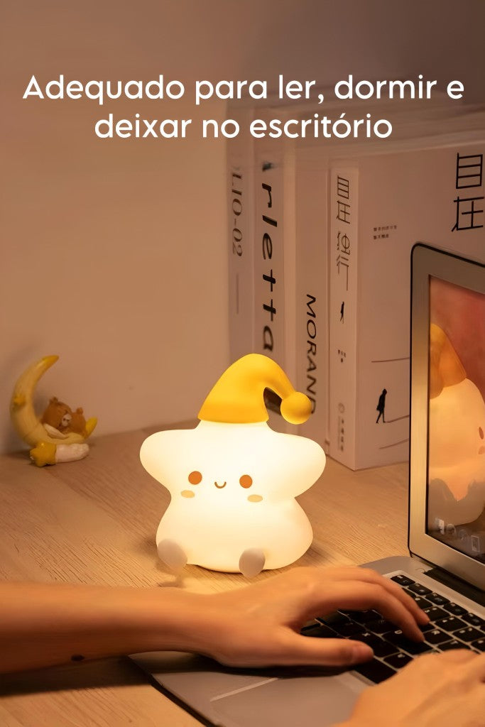 Luminária Touch Estrela LED