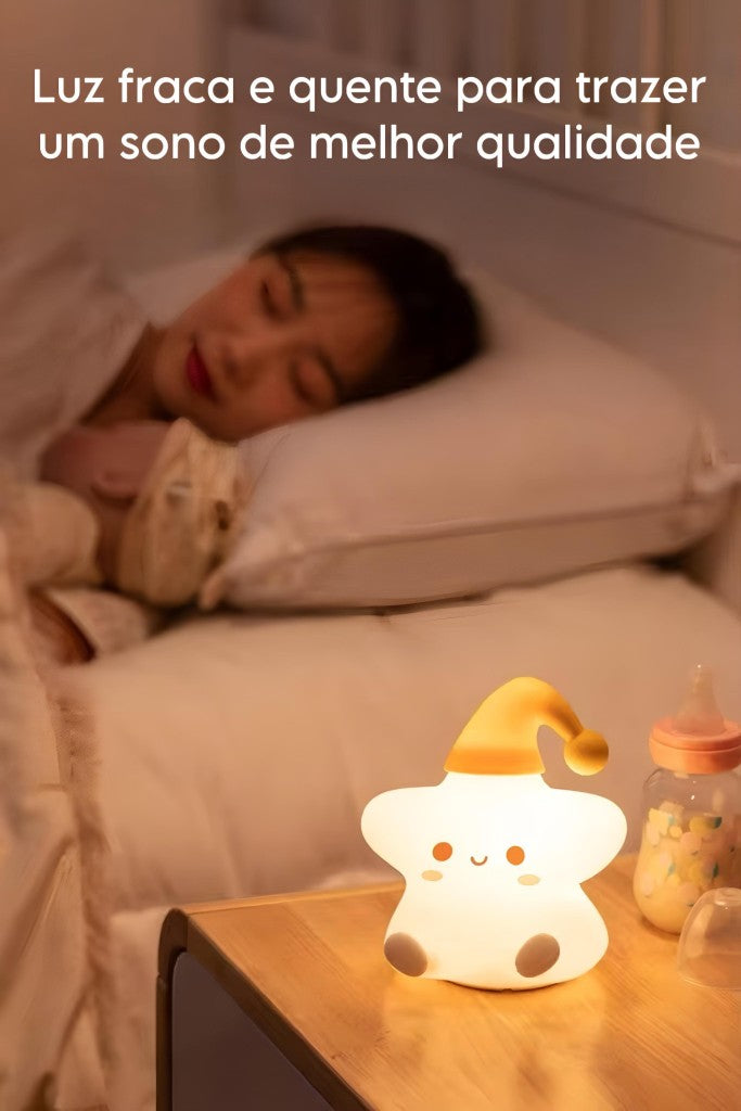 Luminária Touch Estrela LED