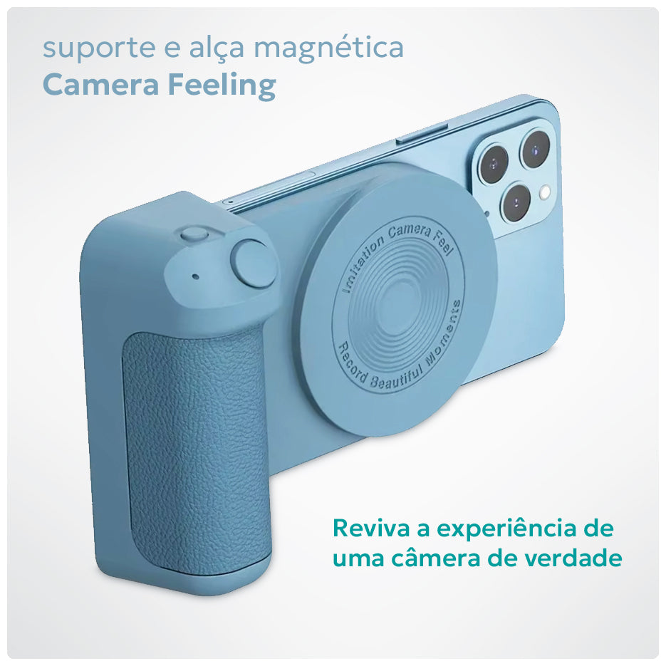 Suporte e alça magnética | Camera Feel