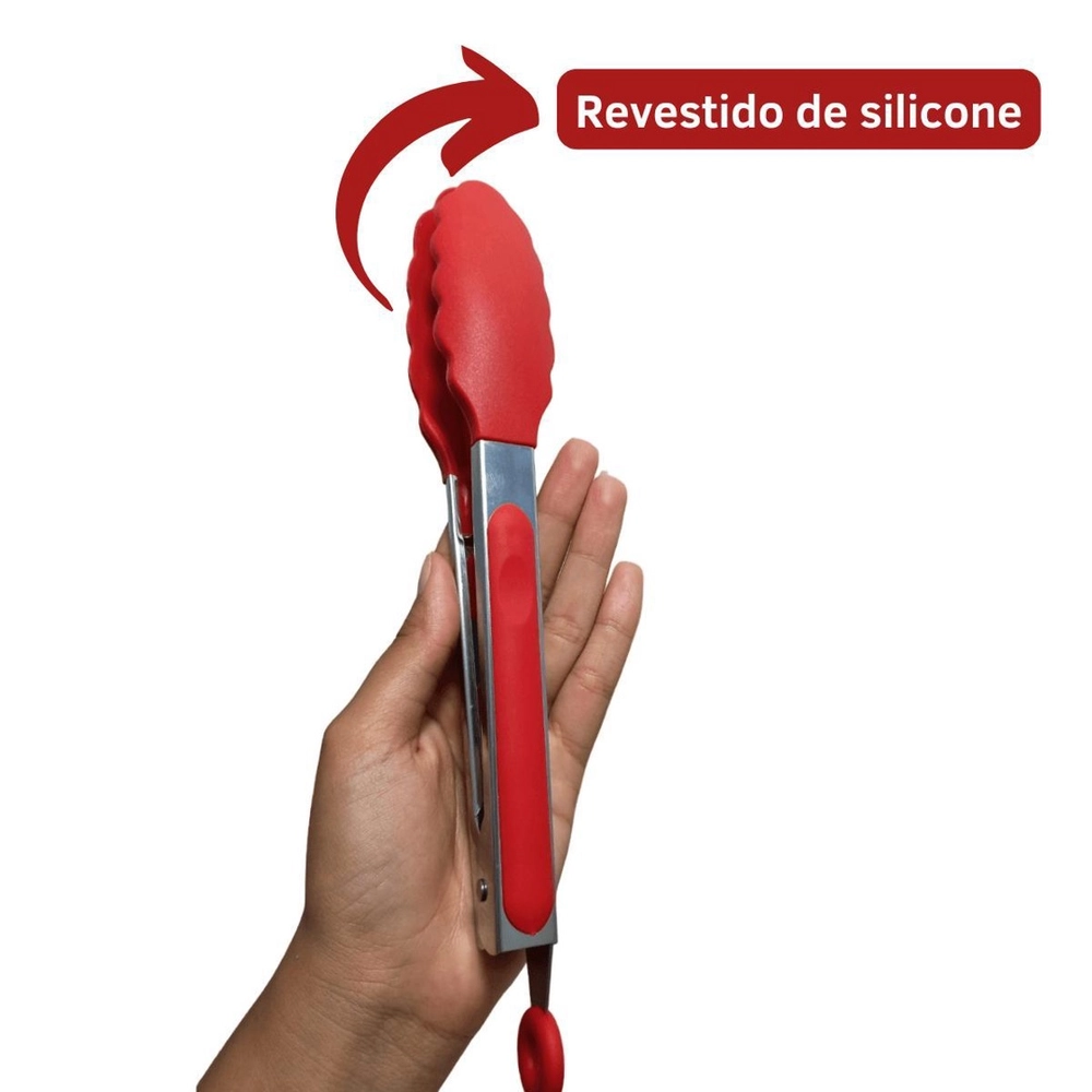 Kit Utensílios de Cozinha 12Pçs | Vermelho